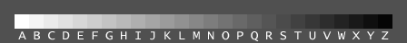 greyscale bar